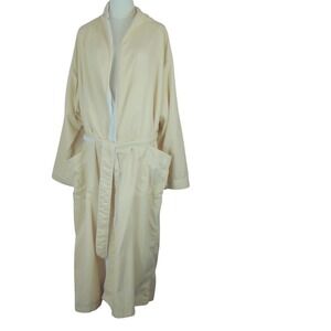 Chadsworth & Haig Men's Size 2X‎ Luxury Bath Robe Unisex Beige Spa Pockets